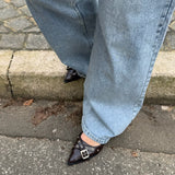 Seline Slingbacks - Mörkbrun
