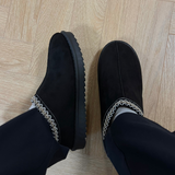 Tabita Teddy Bear Boots - Svarta