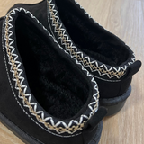 Tabita Teddy Bear Boots - Svarta