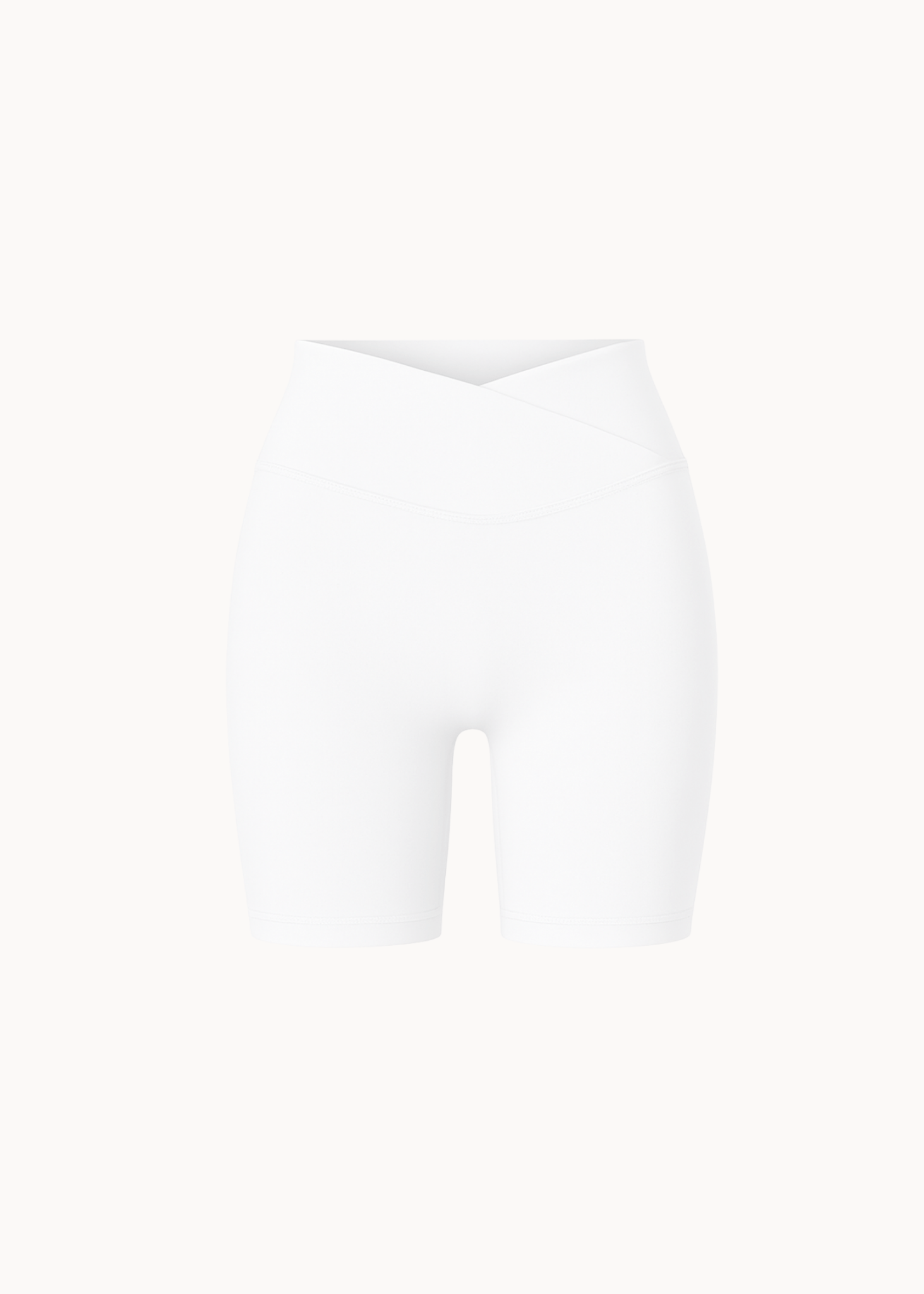 Active Wrap Shorts - Hvid - ByStenholt.dk