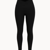Active Wrap Tights - Sort - ByStenholt.dk