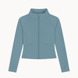 Active Zip Jakke - Sage - ByStenholt.dk