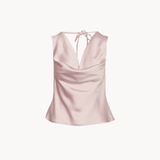 Cleo Draperad Topp - Rosa