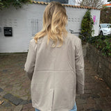 Daily Blazer - Taupe - ByStenholt.dk
