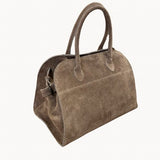 Eline Ruskind Taske - Taupe - ByStenholt.dk