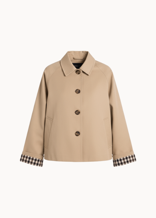 Elora Short Trench - Beige - ByStenholt.dk