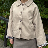 Elora Short Trench - Beige - ByStenholt.dk