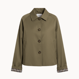 Elora Short Trench - Khaki - ByStenholt.dk
