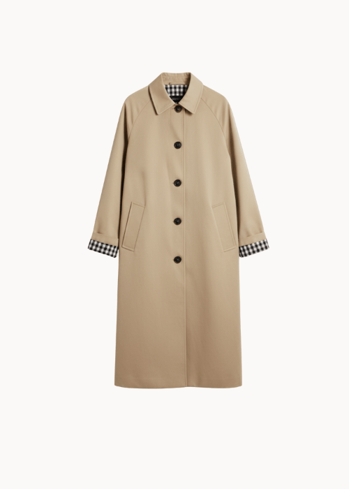 Elora Trench Coat - Beige - ByStenholt.dk
