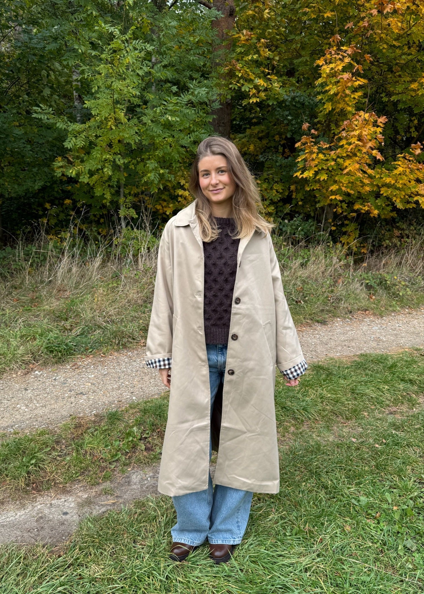 Elora Trench Coat - Beige - ByStenholt.dk