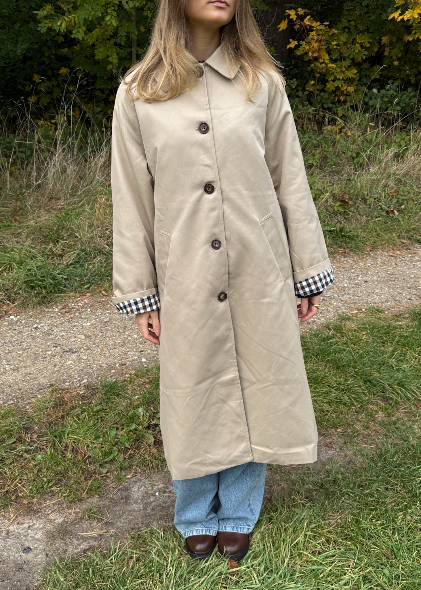 Elora Trench Coat - Beige - ByStenholt.dk