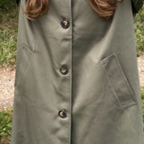 Elora Trench Coat - Khaki - ByStenholt.dk