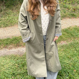 Elora Trench Coat - Khaki - ByStenholt.dk