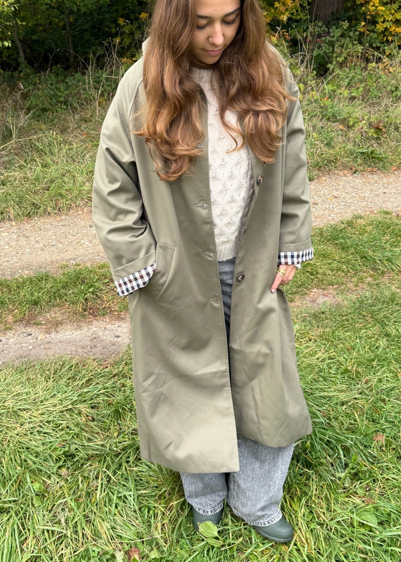 Elora Trench Coat - Khaki - ByStenholt.dk