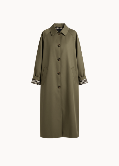 Elora Trench Coat - Khaki - ByStenholt.dk