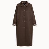 Elora Trench Coat - Mørkebrun - ByStenholt.dk