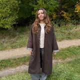Elora Trench Coat - Mørkebrun - ByStenholt.dk