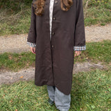 Elora Trench Coat - Mørkebrun - ByStenholt.dk