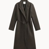 Emma Lang Coat - Brun