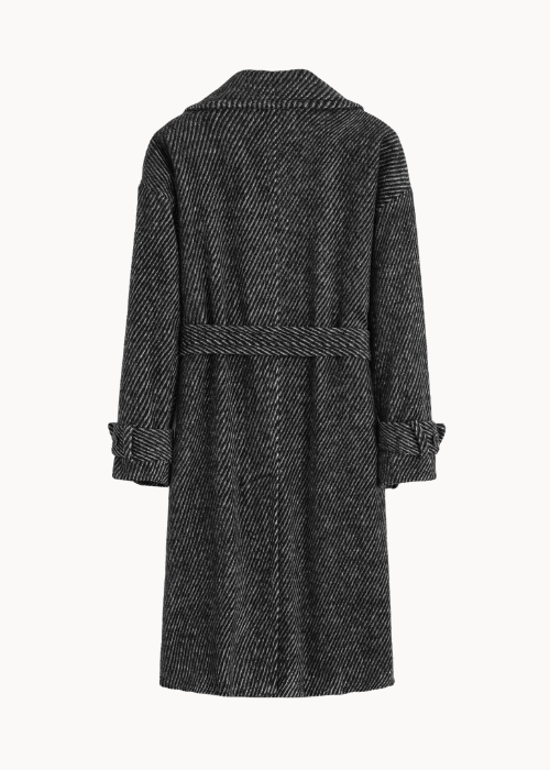 Frida Lang Coat - Sort - ByStenholt.dk