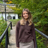 Liva Zip Cardigan - Brun - ByStenholt.dk