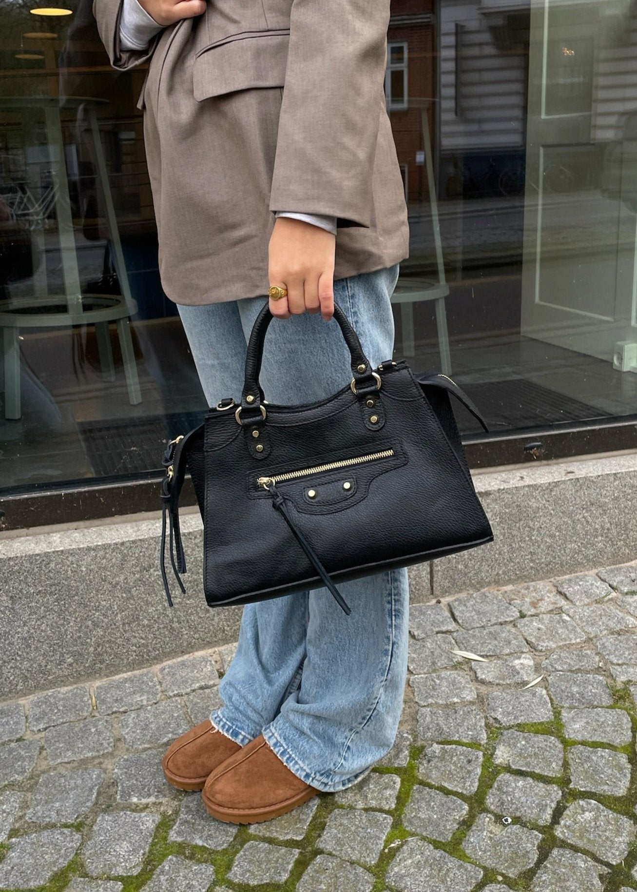 Milano Taske - Sort - ByStenholt.dk