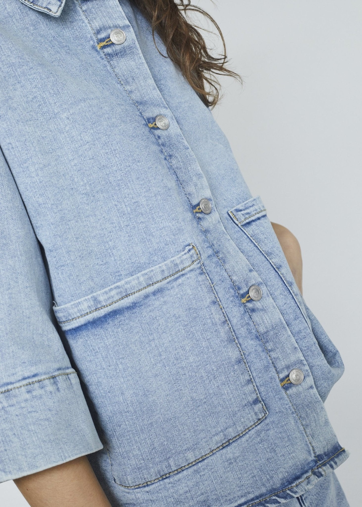 Olea Denimjakke - Lys Denim - ByStenholt.dk