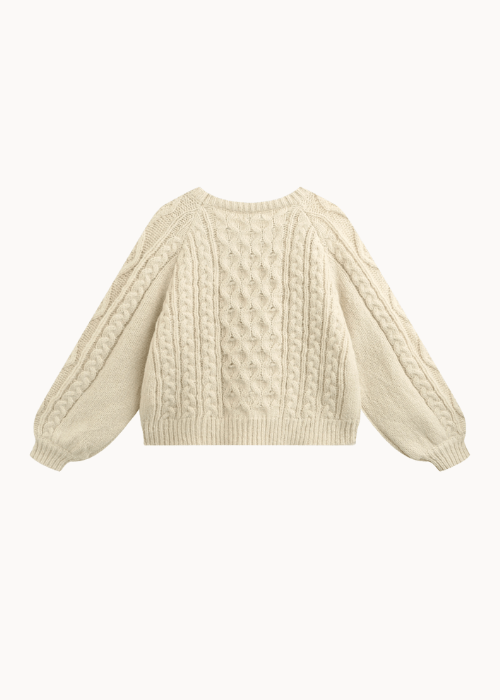 Rory Chunky Strik - Beige - ByStenholt.dk