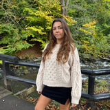 Rory Chunky Strik - Beige - ByStenholt.dk