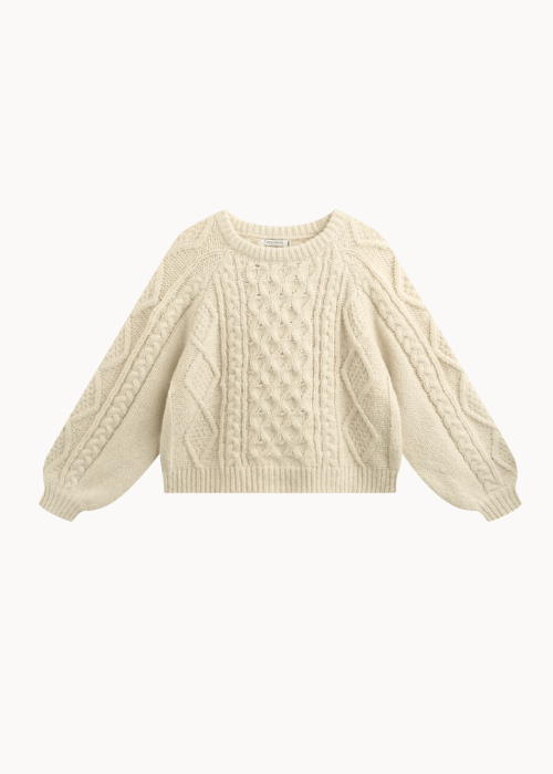 Rory Chunky Strik - Beige - ByStenholt.dk