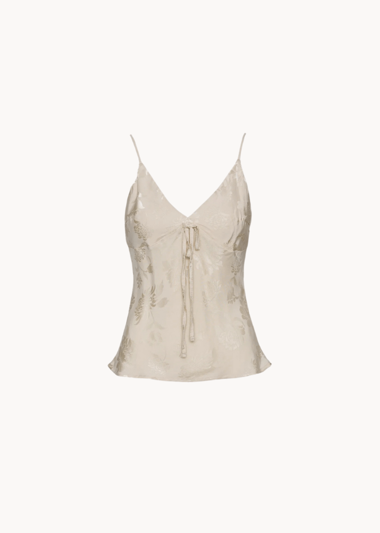 Silje Top - Beige - ByStenholt.dk