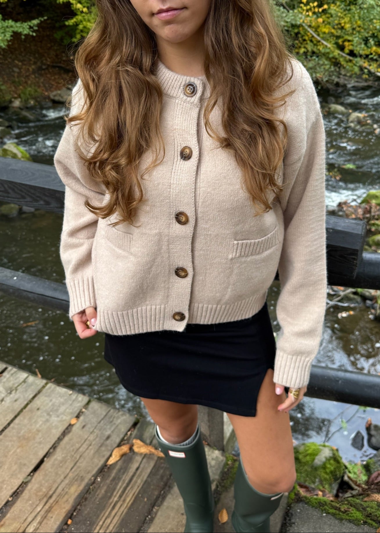 Sofia Cardigan – Beige - ByStenholt.dk