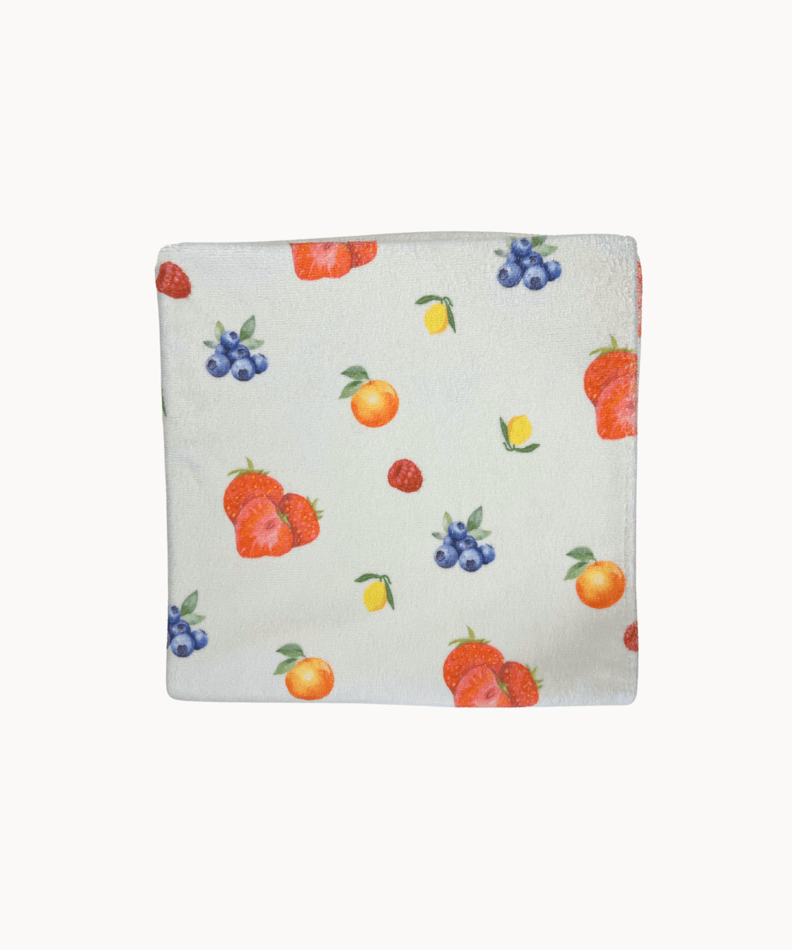 Strandhåndklæde - Frugter - ByStenholt.dk