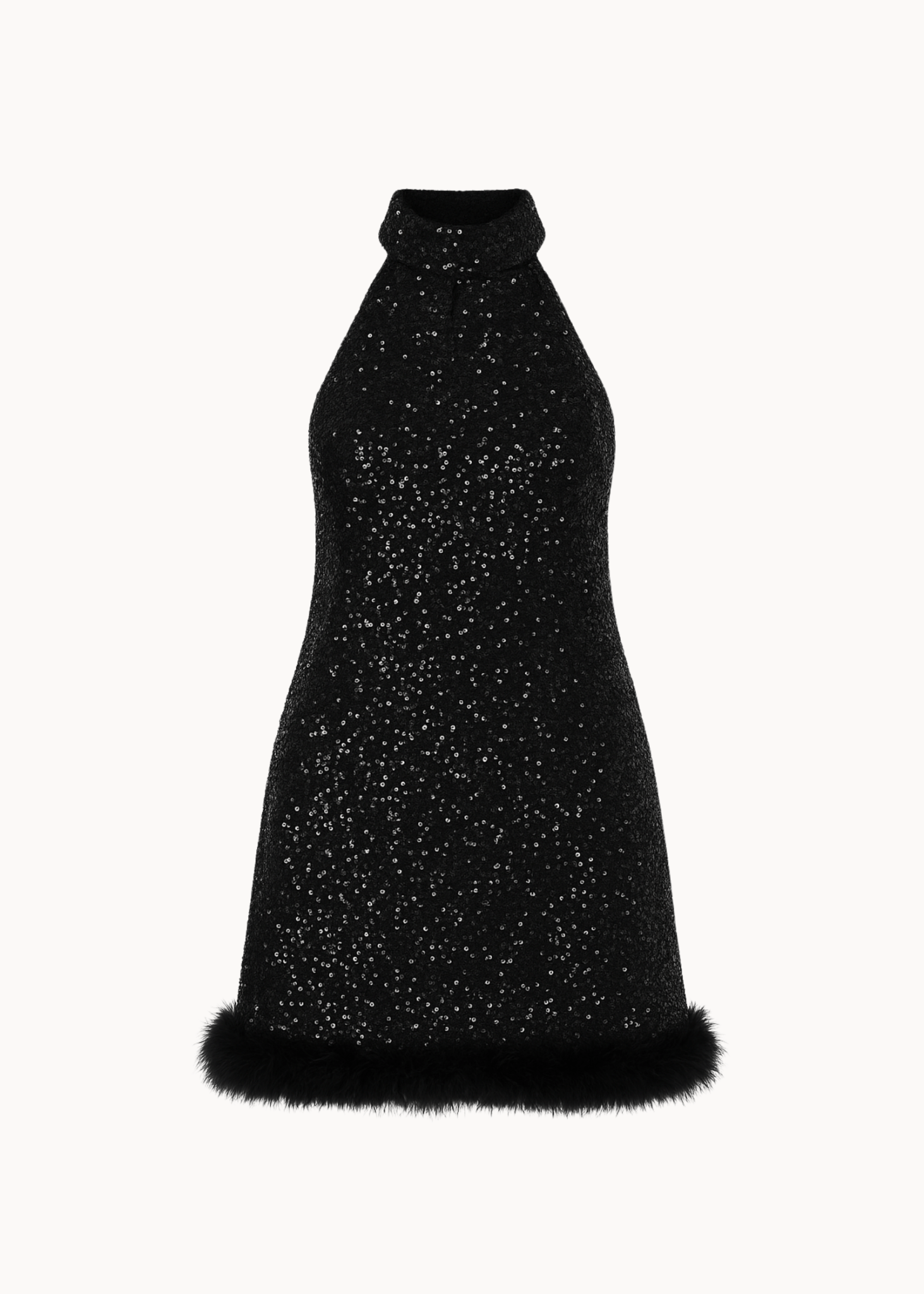 Thea Paillet Kjole - Sort - ByStenholt.dk