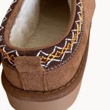 Tabita Teddy Bear Boots - Camel