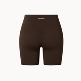 Active Wrap Shorts - Mörkbrun