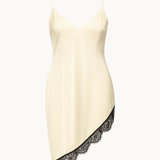 Velu Satin Kjole - Creme