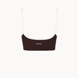 Active Strap Top - Mörkbrun