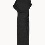 Rhea Glimmer Maxi Kjole - Sort