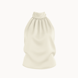 Satängklänning - Brun