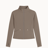 Active Zip Jacket - Beige