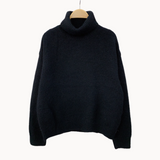 Maya Turtleneck Strik – Sort