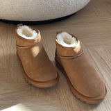 Sofie Deluxe Teddy Boots - Brun