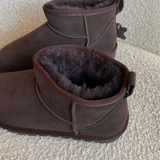 Sofie Deluxe Teddy Boots - Brun