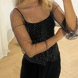 Sparkle Net Top