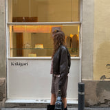 Pleated Ruskind Ankelstøvler - Sort