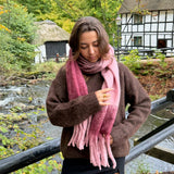 Celia Tørklæde - Pink