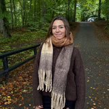 Celia Tørklæde - Brun