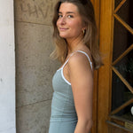 Active Strap Tanktop - Sage - ByStenholt.dk