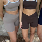 Active Strap Top - Mørkebrun - ByStenholt.dk